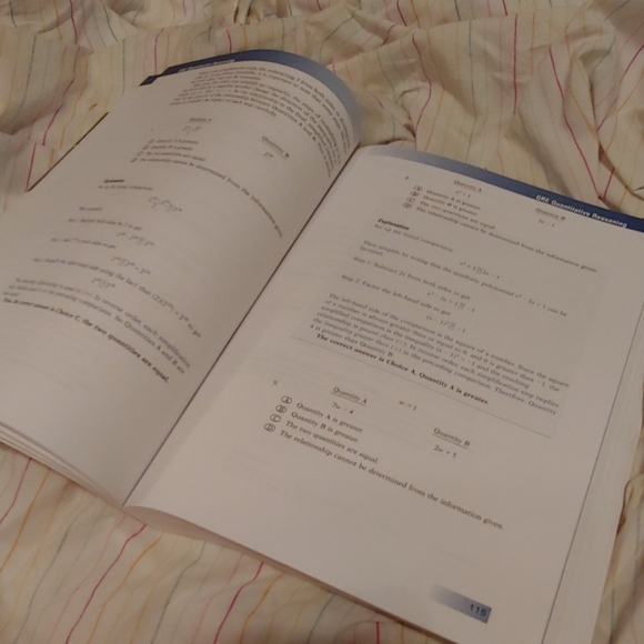 GRE Guide and Practice Test - Picture 2 of 2